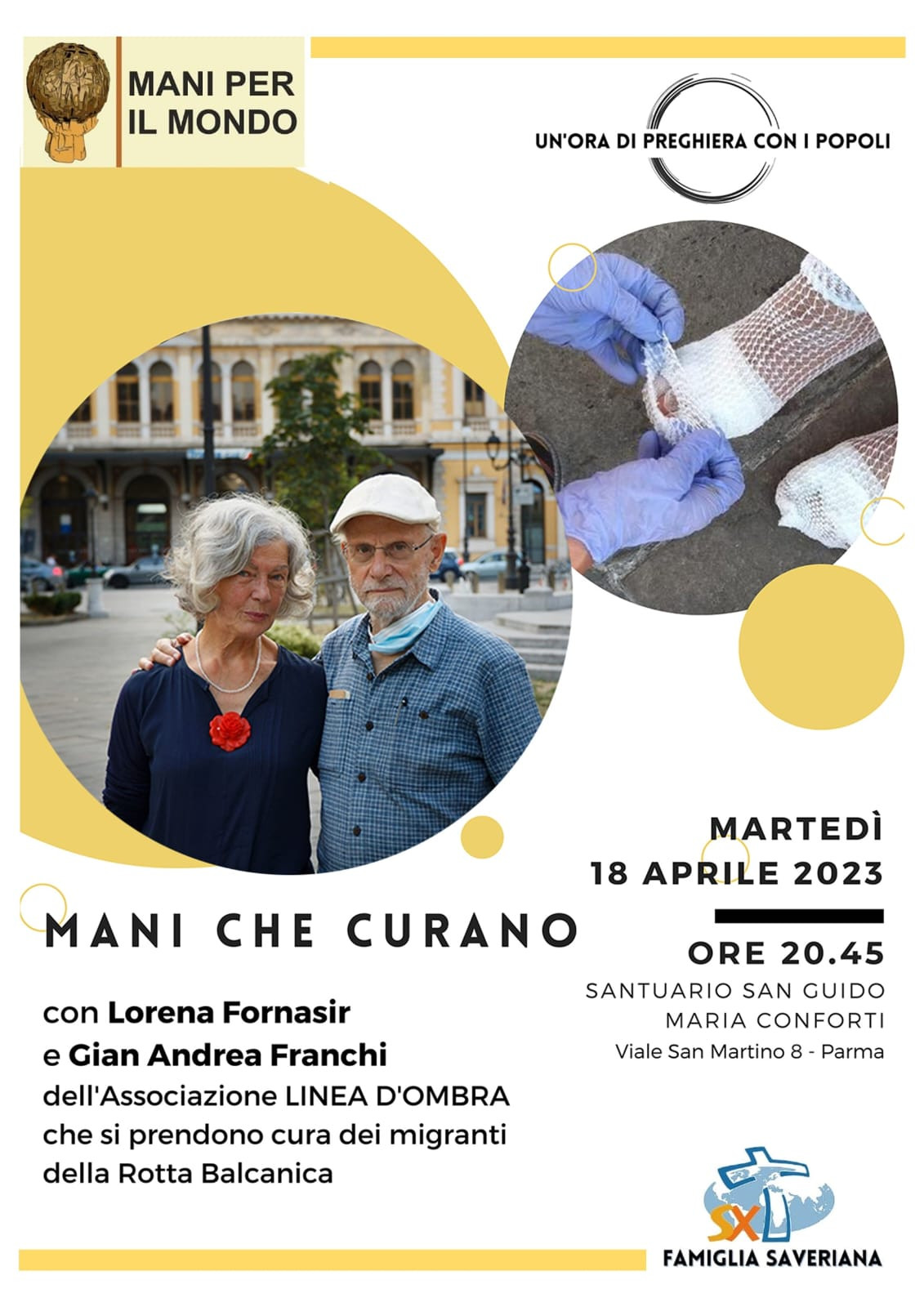 MANI CHE CURANO - Incontro con Lorena Fornasir e Gian Andrea Franchi
