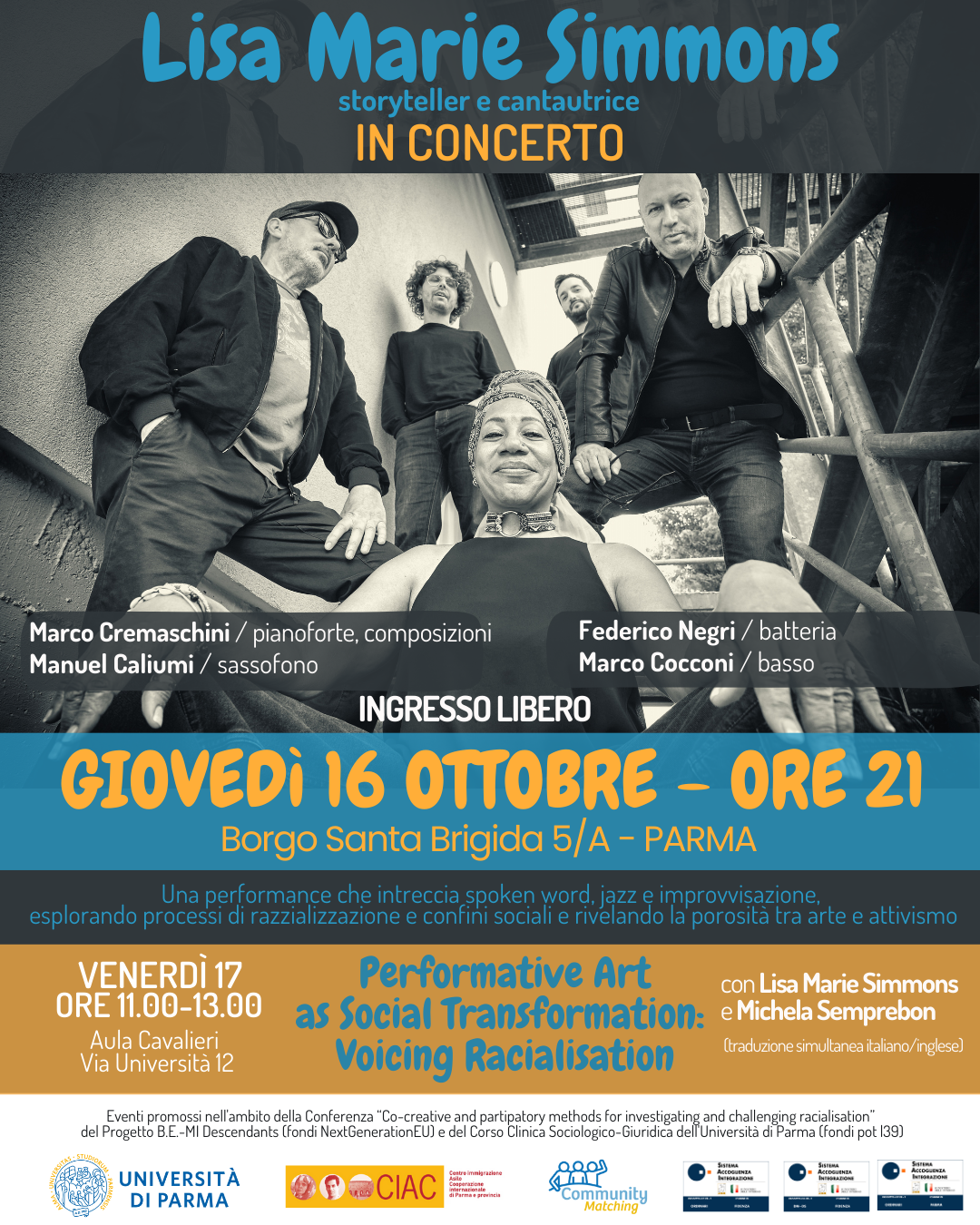 Lisa Marie Simmons in Concerto