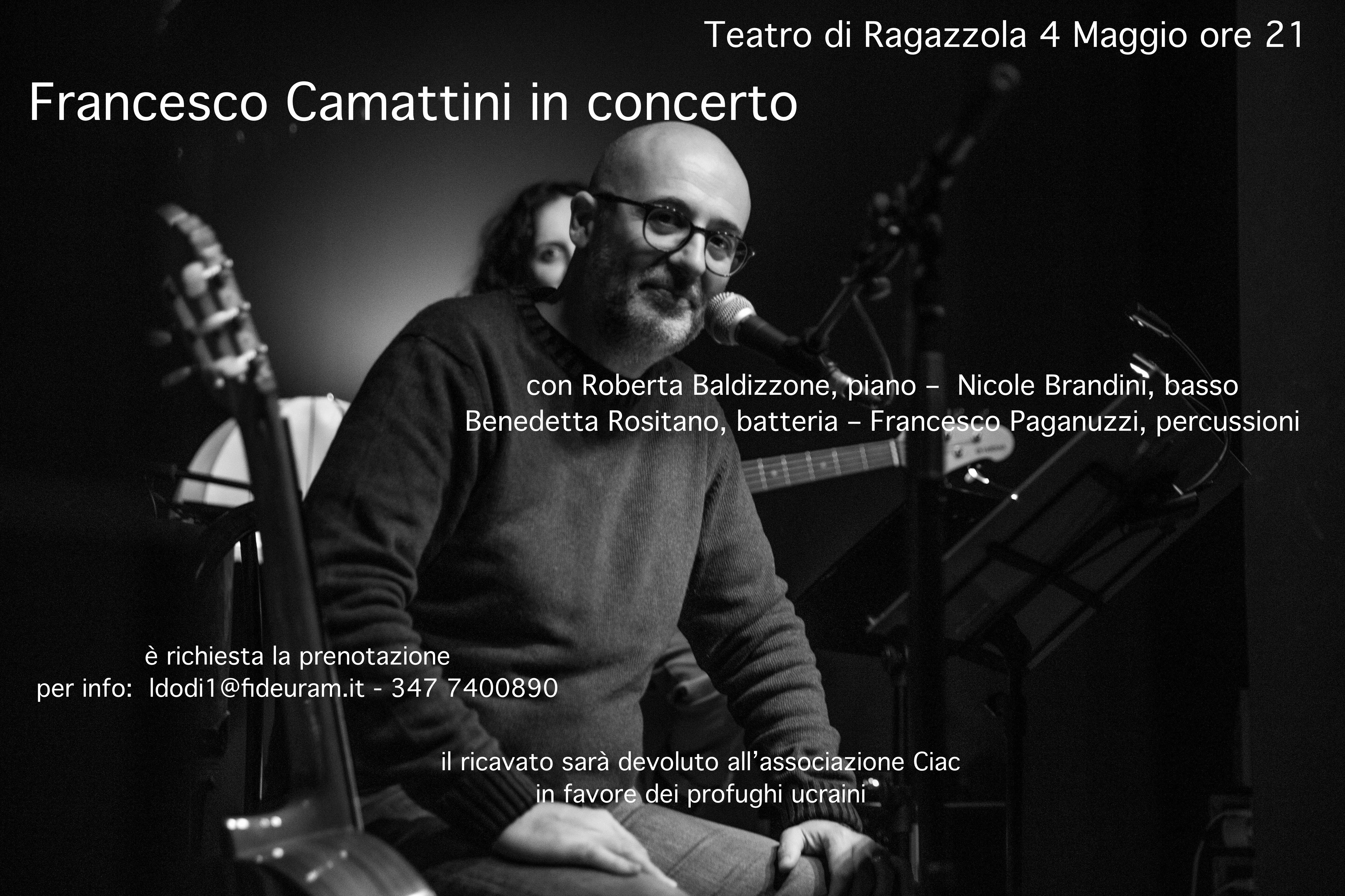 Francesco Camattini in concerto per Ciac