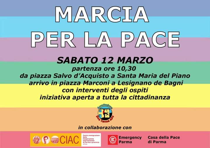 Marcia per la Pace a Santa Maria del Piano - Lesignano