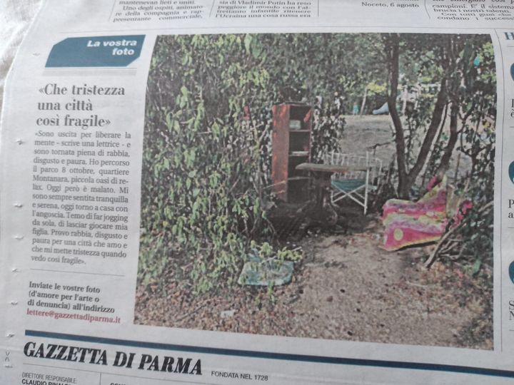 L'articolo della Gazzetta di Parma