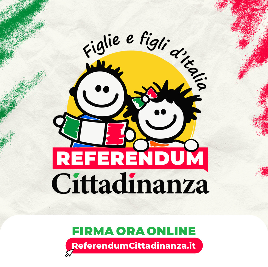 CITTADINANZA, FIRMA IL REFERENDUM!