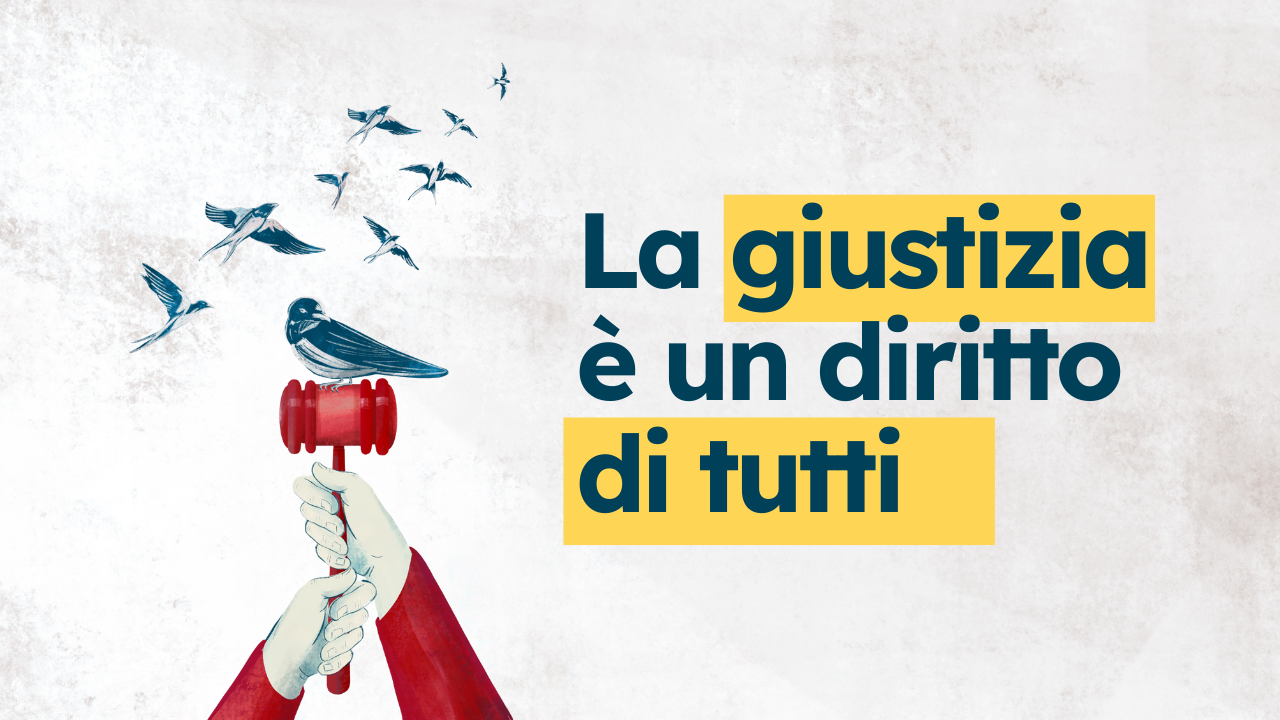 LA GIUSTIZIA NON È UN 