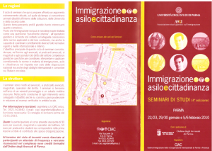 Seminari “Immigrazione, asilo e cittadinanza”