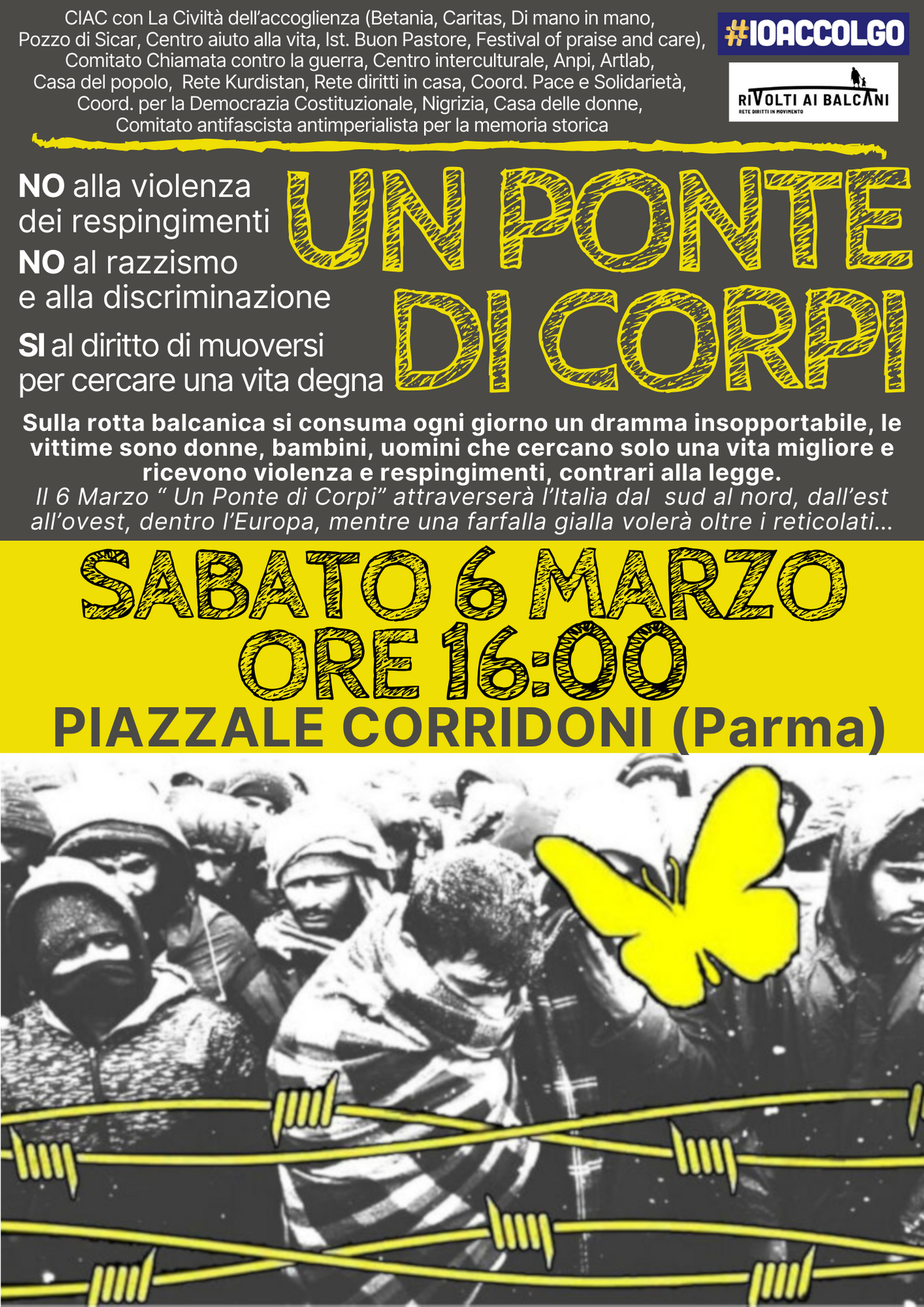 UN PONTE DI CORPI - SEI MARZO